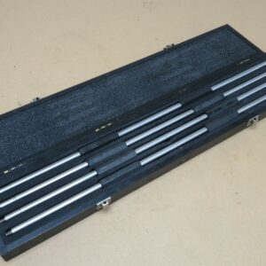 Set of 4x Moore & Wright 24" Extension Rods For Internal Micromter In Box ME3242